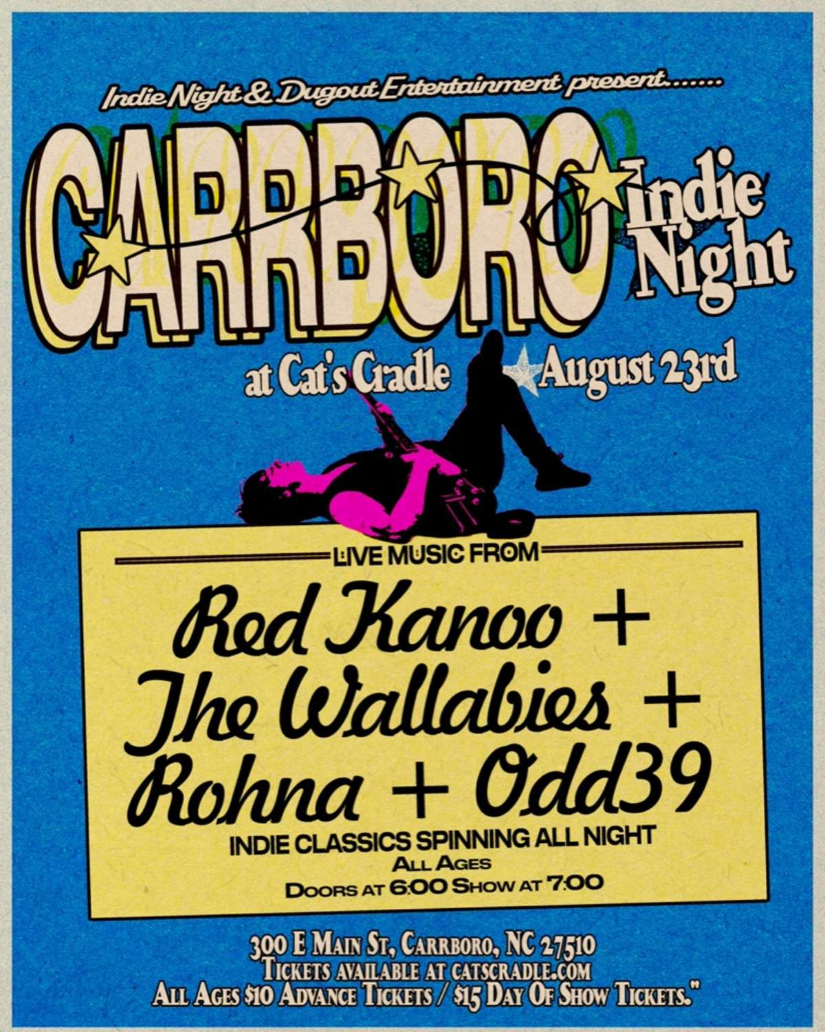 Carrboro Indie Night