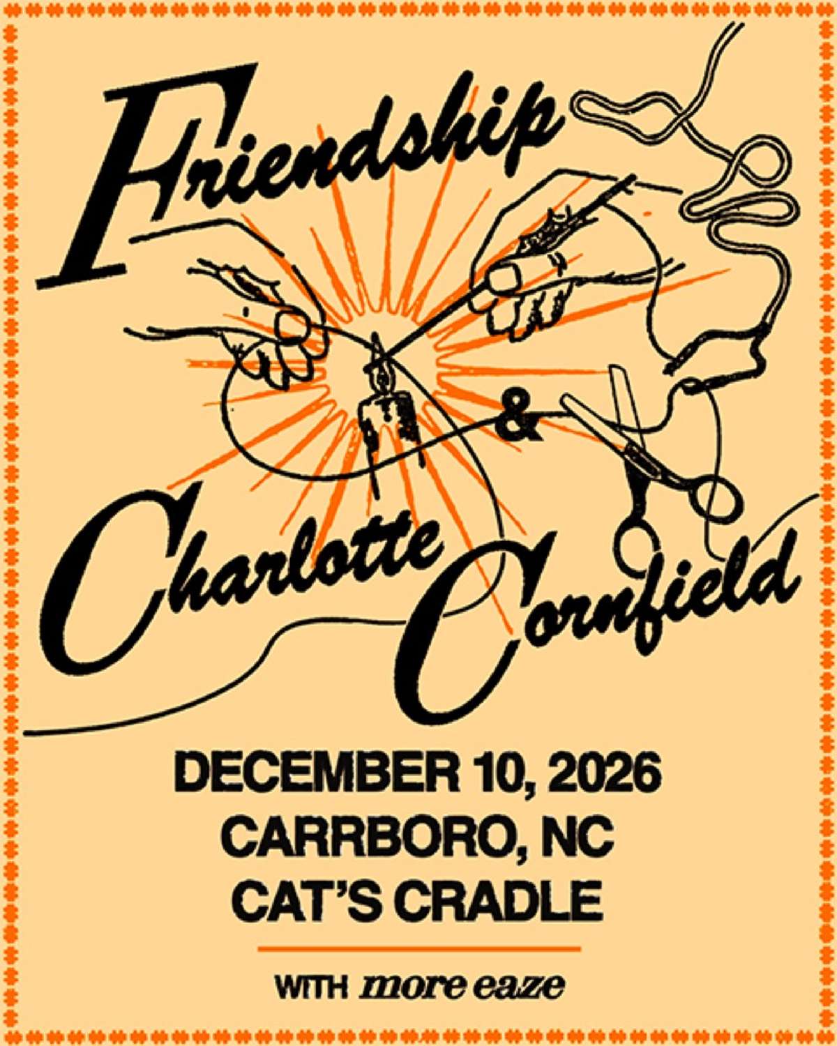 Friendship, Charlotte Cornfield