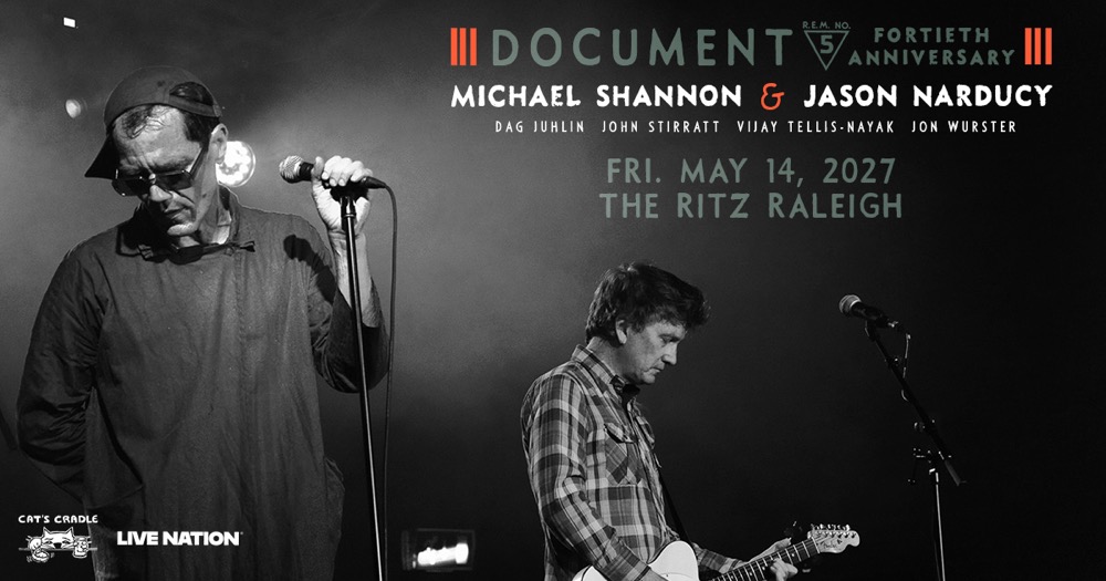 Michael Shannon & Jason Narducy and Friends play R.E.M.’s Document