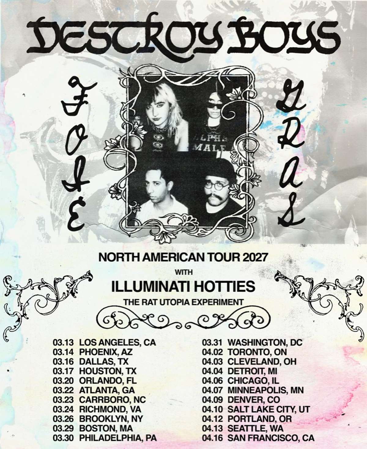 Destroy Boys Presents Foie Gras